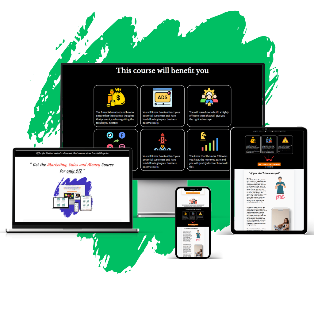 Premium Course Thrivecart Template