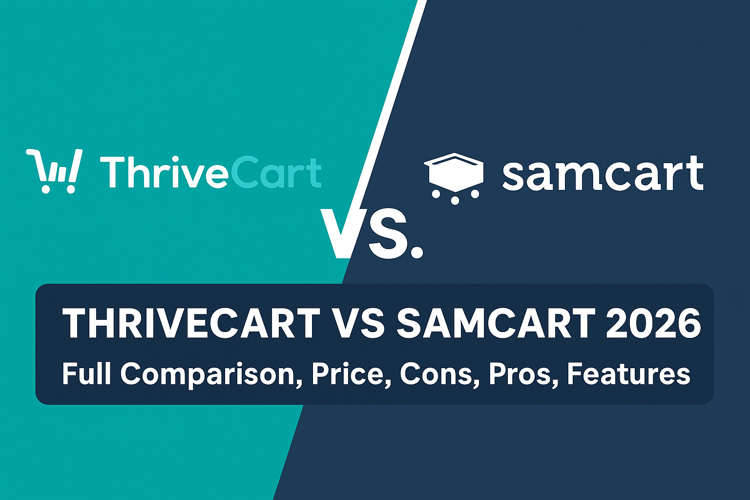 ThriveCart vs SamCart 2026